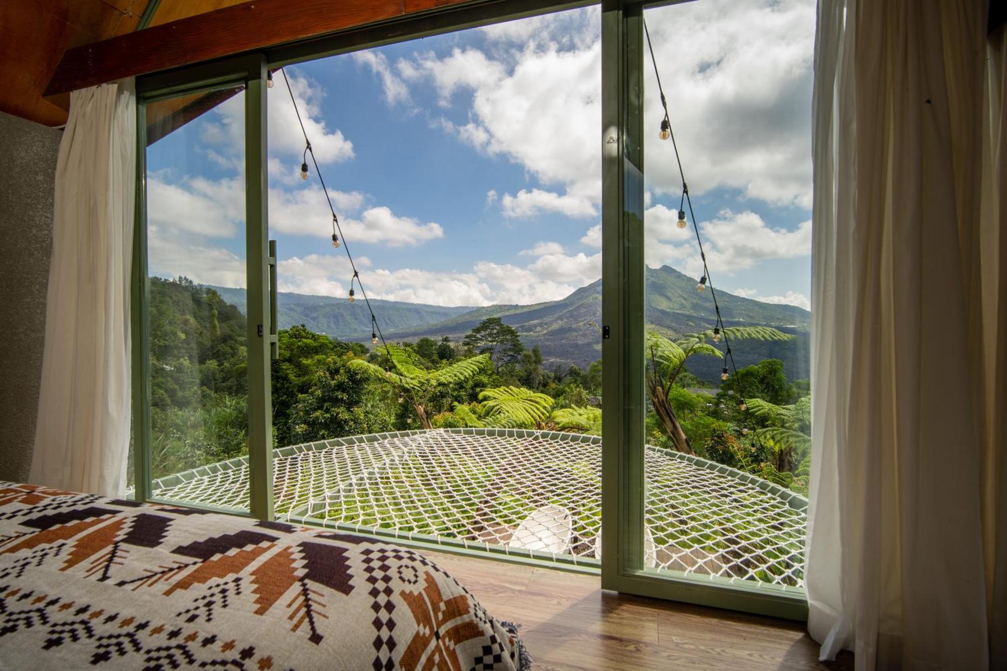 Black Wood Cabin Kintamani Exterior foto